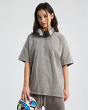 Snow Washed Oversized T-Shirt | Inflation Streetwear INFLATION