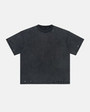 Ripped Distressed Washed Oversized T-Shirt | Inflation Streetwear INFLATION