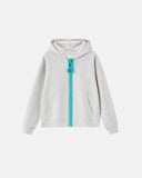 Contrast Chunky Zip Up Hoodie | Inflation Streetwear