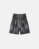 Double Waist Monkey Wash Sweat Shorts | Inflation Streetwear INFLATION