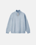 Quarter Zip Up Mock Neck Sweaters | Inflation Streetwear INFLATION