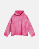 Acid Wash Ripped Boxy Hoodies | Inflation Streetwear INFLATION