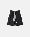Double Waist Acid Wash Sweat Shorts | Inflation Streetwear INFLATION