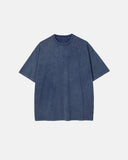 oversized snow wash t shirt men