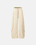 AirFlow Contrast Embroidered Track Pants | INFLATION TECHLATION™ INFLATION