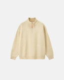 Quarter Zip Up Mock Neck Sweaters | Inflation Streetwear INFLATION