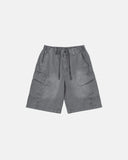 Washed Cargo Shorts Utility Pockets | Inflation Streetwear