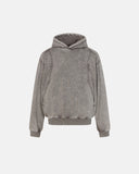 Washed Eyelet Boxy Hoodie | Inflation Streetwear