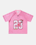 Number 23 Pink Mesh Jersey | Inflation Streetwear INFLATION