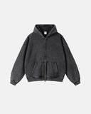 INFLATION Vintage Washed Zip Up Hoodie INFLATION