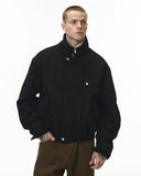 Faux Shearling Lining Lambswool Jacket | Inflation Streetwear INFLATION