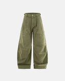 Multi Pockets Garment Washed Cargo Pants | Inflation Streetwear INFLATION