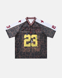 Number 23 Leopard Mesh Jersey | Inflation Streetwear INFLATION