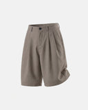 Pinstripe Pleated Tailored Shorts | Inflation Streetwear INFLATION