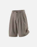 Pinstripe Pleated Tailored Shorts | Inflation Streetwear INFLATION
