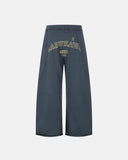 vintage wide leg sweatpants with graphic