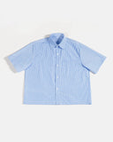Boxy Striped Short-Sleeve Shirt | Inflation Streetwear INFLATION
