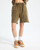 Heavyweight Washed Sweat Shorts | Inflation Streetwear INFLATION