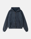 Washed Raglan Sleeve Boxy Hoodies | Inflation Streetwear
