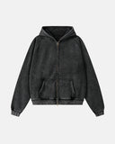 Washed Raglan Sleeve Boxy Hoodies | Inflation Streetwear