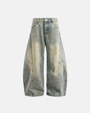 Distressed Ripped Baggy Jeans | Inflation Streetwear INFLATION