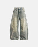 Distressed Ripped Baggy Jeans | Inflation Streetwear INFLATION