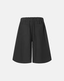 black knee length shorts men