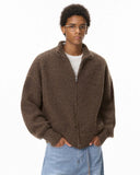 Old Money Style Knitwear Zip Up Sweater | Inflation Streetwear INFLATION