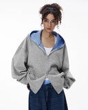 Boxy Fit Plaid Reversible Jacket | Inflation Streetwear INFLATION