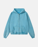 Washed Raglan Sleeve Boxy Hoodies | Inflation Streetwear