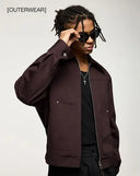 Streetwear Zip Up Jacket