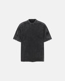 Distressed Washed Zip Sleeve T-Shirt | Inflation Streetwear INFLATION