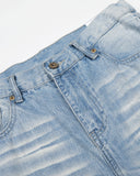 relaxed fit bootcut jeans in vintage wash