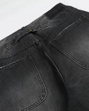Cinch Back Washed Baggy Jeans | Inflation Streetwear INFLATION