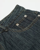 Raw Wide-Leg Long Jorts | Inflation Streetwear INFLATION