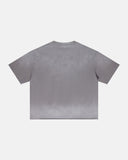 Monkey Washed Boxy Cropped T-Shirt | Inflation Streetwear INFLATION