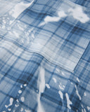 Boxy Tencel Washed Plaid Print Shirt | Inflation Streetwear INFLATION