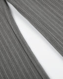 Pinstripe Cinch Back Tailored Pants | Inflation Streetwear INFLATION