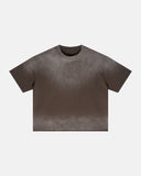 Monkey Washed Boxy Cropped T-Shirt | Inflation Streetwear INFLATION