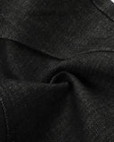 Button Detail Deconstructed Raw Baggy Jeans | Inflation Streetwear INFLATION