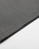 Pinstripe Cinch Back Tailored Pants | Inflation Streetwear INFLATION