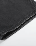 Cinch Back Washed Baggy Jeans | Inflation Streetwear INFLATION