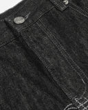 Embroidered Cinch Back Bootcut Jeans | Inflation Streetwear INFLATION