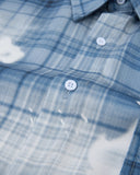 Boxy Tencel Washed Plaid Print Shirt | Inflation Streetwear INFLATION