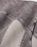 Textured Patchwork Washed T-Shirt | Inflation Streetwear INFLATION