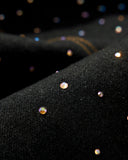 Colorful Rhinestone Raw Barrel Jeans | Inflation Streetwear INFLATION