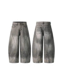 Ink splash Barrel Jeans | Inflation Streetwear INFLATION