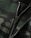 Rhinestone Camo Barrel Pants | Inflation Streetwear INFLATION