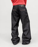 Vintage Embroidered Bootcut Jeans | Inflation Streetwear INFLATION