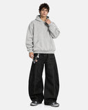 Thermal Fleece Oversized Pullover Hoodie | Inflation Streetwear